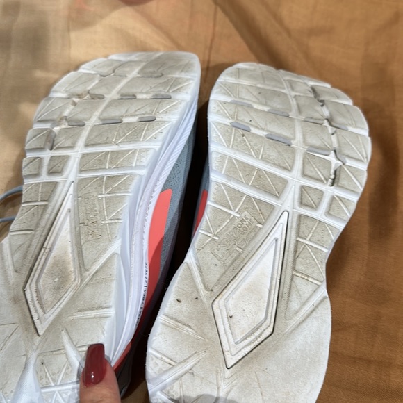 HOKA ONE ONE Blue / Coral Women's HOKA Mach 4 Training Shoes  SIZE 5.5B - Picture 6 of 11